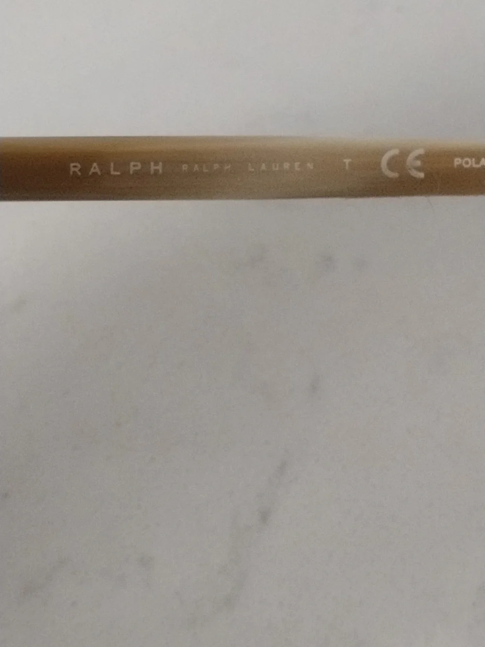 Ralph Lauren Aviator Sunglasses in Gold Frame with Brown Gradient Lenses